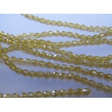 Chinese Crystal Teardrop 6mm x 4mm